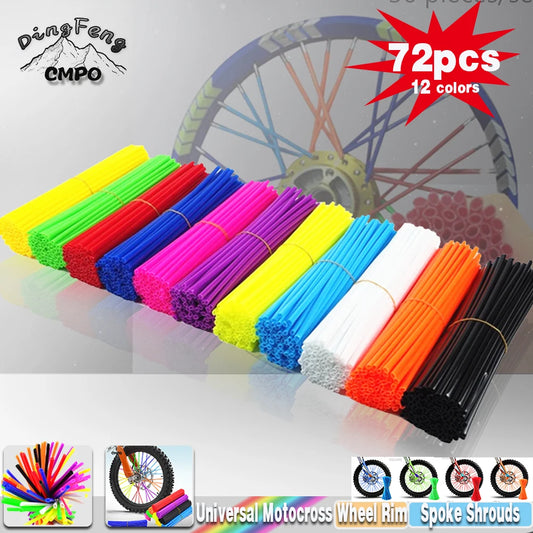 Bike spoke covers