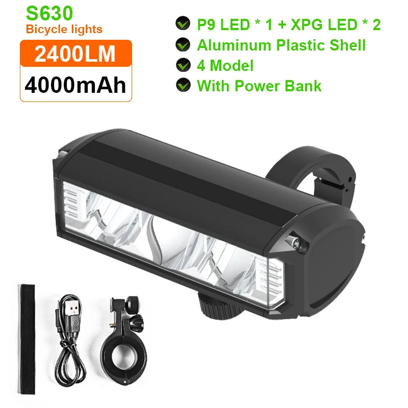 Ebike light bar