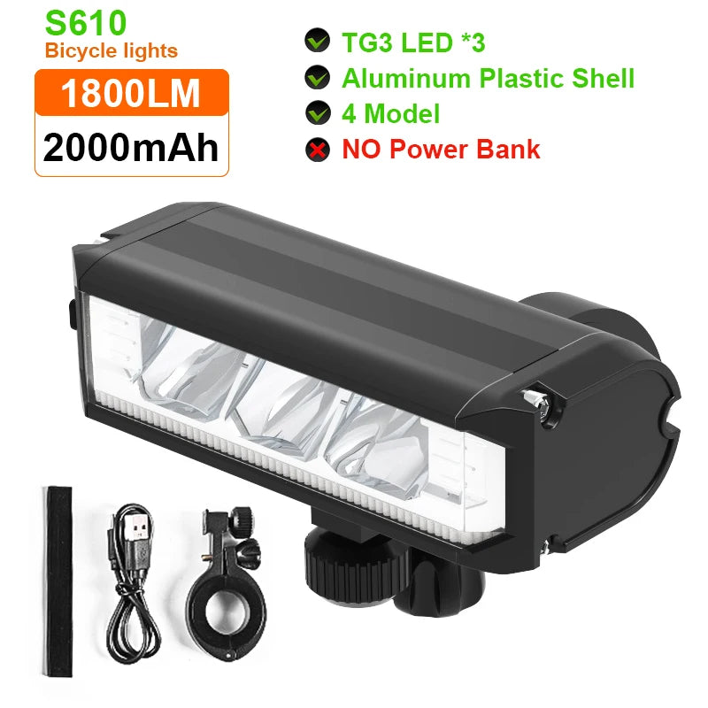 Ebike light bar